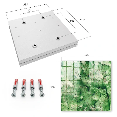 Green chaos Wall mounted key box