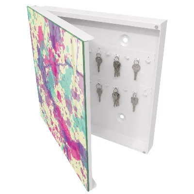 Colorful chaos Key cabinet
