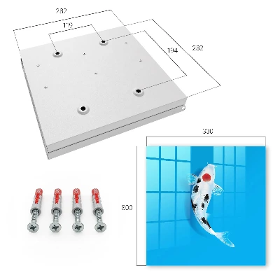 Koi fish Key box for wall