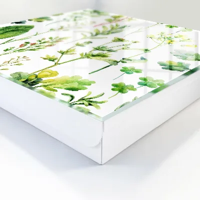 Plant watercolor Key cabinet