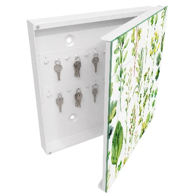 Plant watercolor Key cabinet