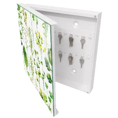 Plant watercolor Key cabinet