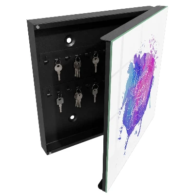 Universe Loves Gratitude Key box for wall