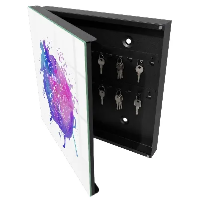 Universe Loves Gratitude Key box for wall