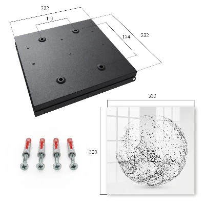 Abstract cosmos Key cabinet