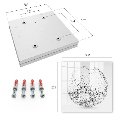 Abstract cosmos Key cabinet