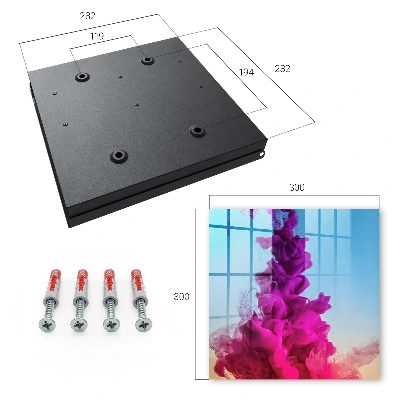 Colorful dynamism Key box for wall
