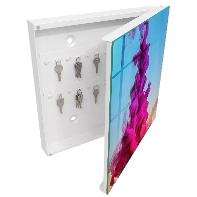 Colorful dynamism Key box for wall
