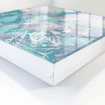 Pastel leaves Key cabinet