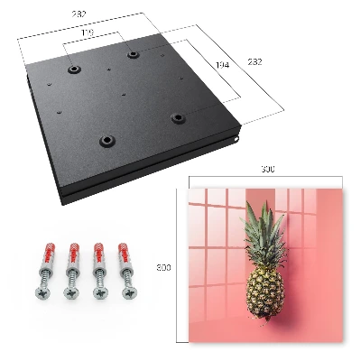 Exotic pineapple Wall mounted key box
