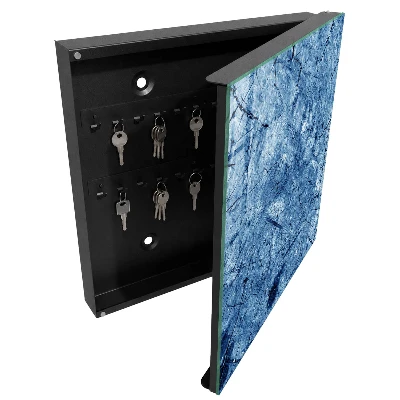 Blue texture Key cabinet