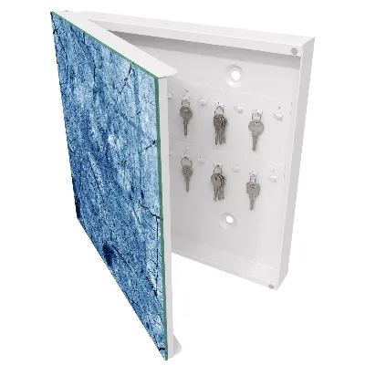 Blue texture Key cabinet