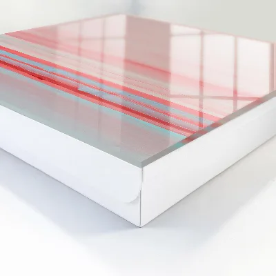 Pastel stripes Key box for wall