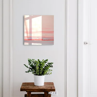 Pastel stripes Key box for wall