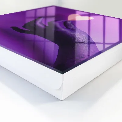 Purple love Key box for wall