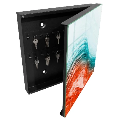Colorful emotions Wall mounted key box