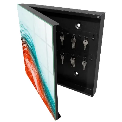 Colorful emotions Wall mounted key box
