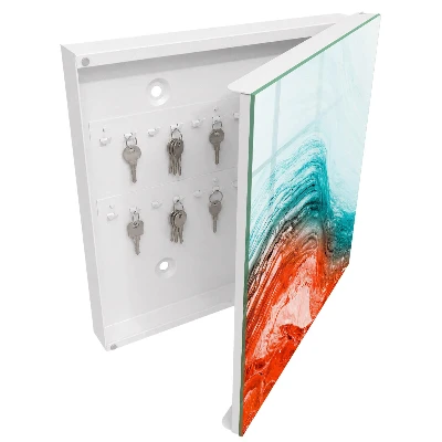 Colorful emotions Wall mounted key box