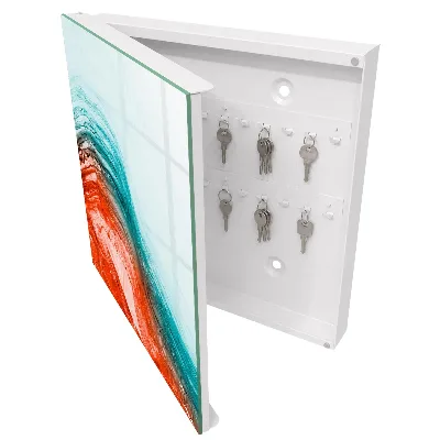 Colorful emotions Wall mounted key box