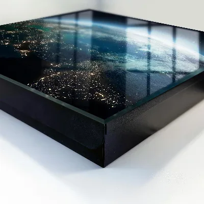 Earth at night Key cabinet