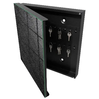 Grey stone Key box for wall