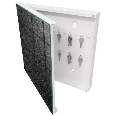 Grey stone Key box for wall