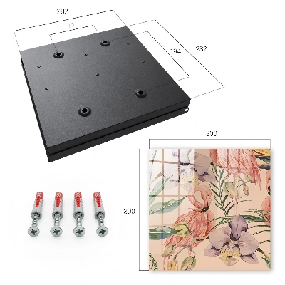 Exotic elegance Key cabinet