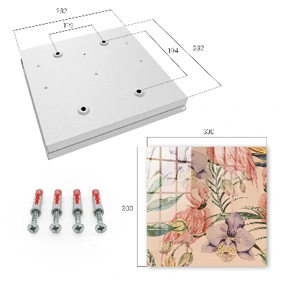 Exotic elegance Key cabinet