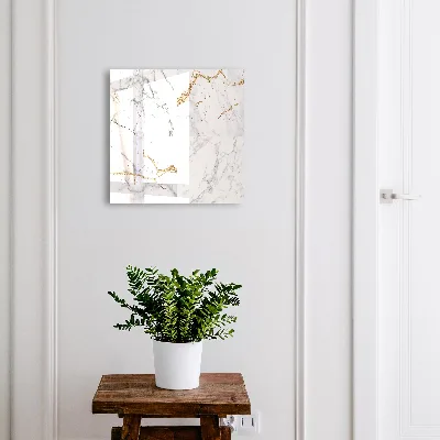 Marbled pattern Key box for wall