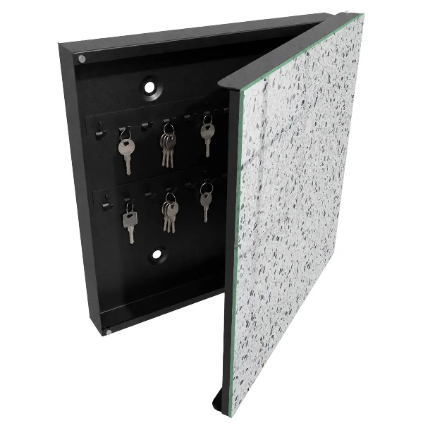 Terrazzo style Key box for wall