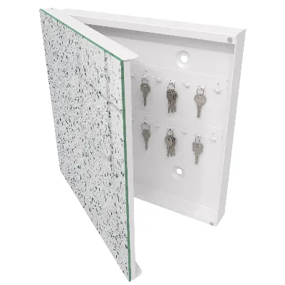 Terrazzo style Key box for wall