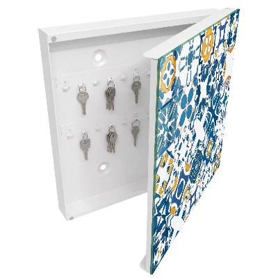Geometric patterns Wall mounted key box