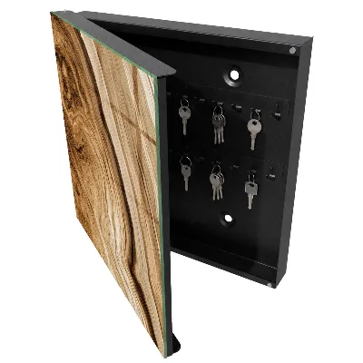 Wood waves Key cabinet