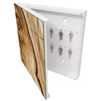 Wood waves Key cabinet