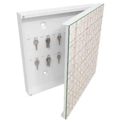 Elegant geometry Key box for wall