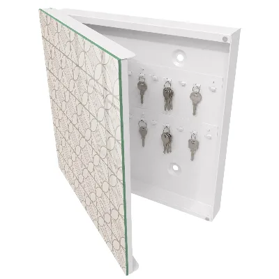 Elegant geometry Key box for wall