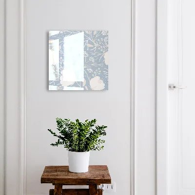 Plant motifs Key cabinet