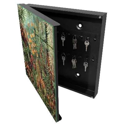 Green leaves Key box for wall