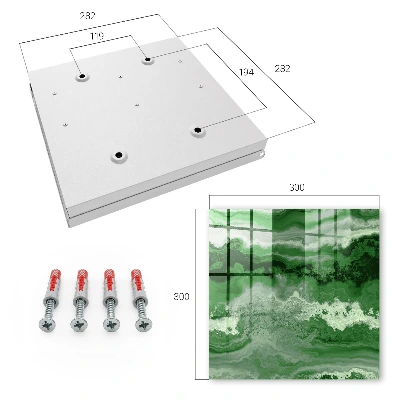 Green structure Key cabinet