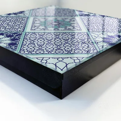 Geometric pattern Key box for wall