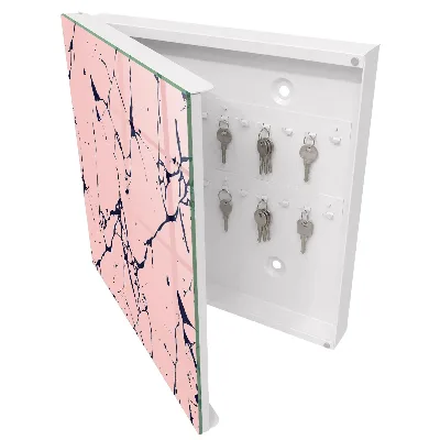 Marble mosaic Wall mounted key box