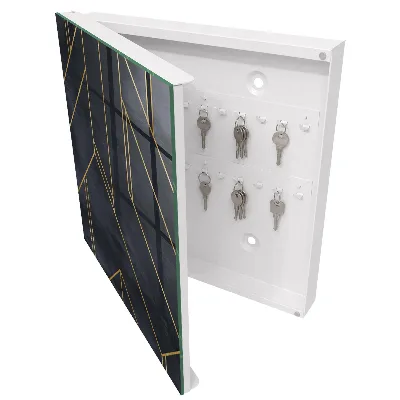 Geometric structure Key cabinet