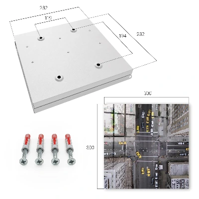 City streets Key box for wall