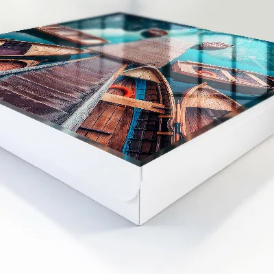 Mountain landscape Wall mounted key box