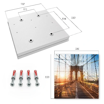 Setting sun Key cabinet