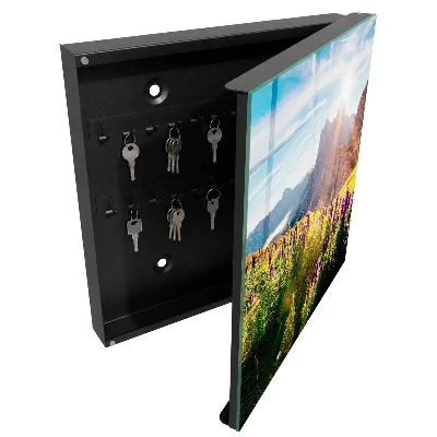 Mountain idyll Key box for wall