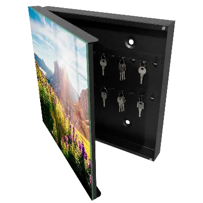 Mountain idyll Key box for wall