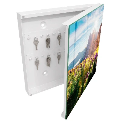 Mountain idyll Key box for wall