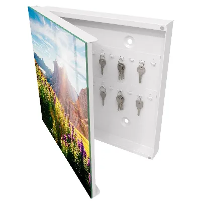 Mountain idyll Key box for wall