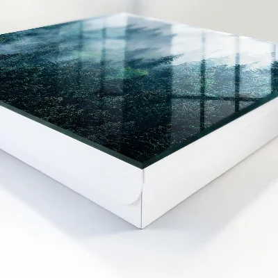 Green forest Key box for wall
